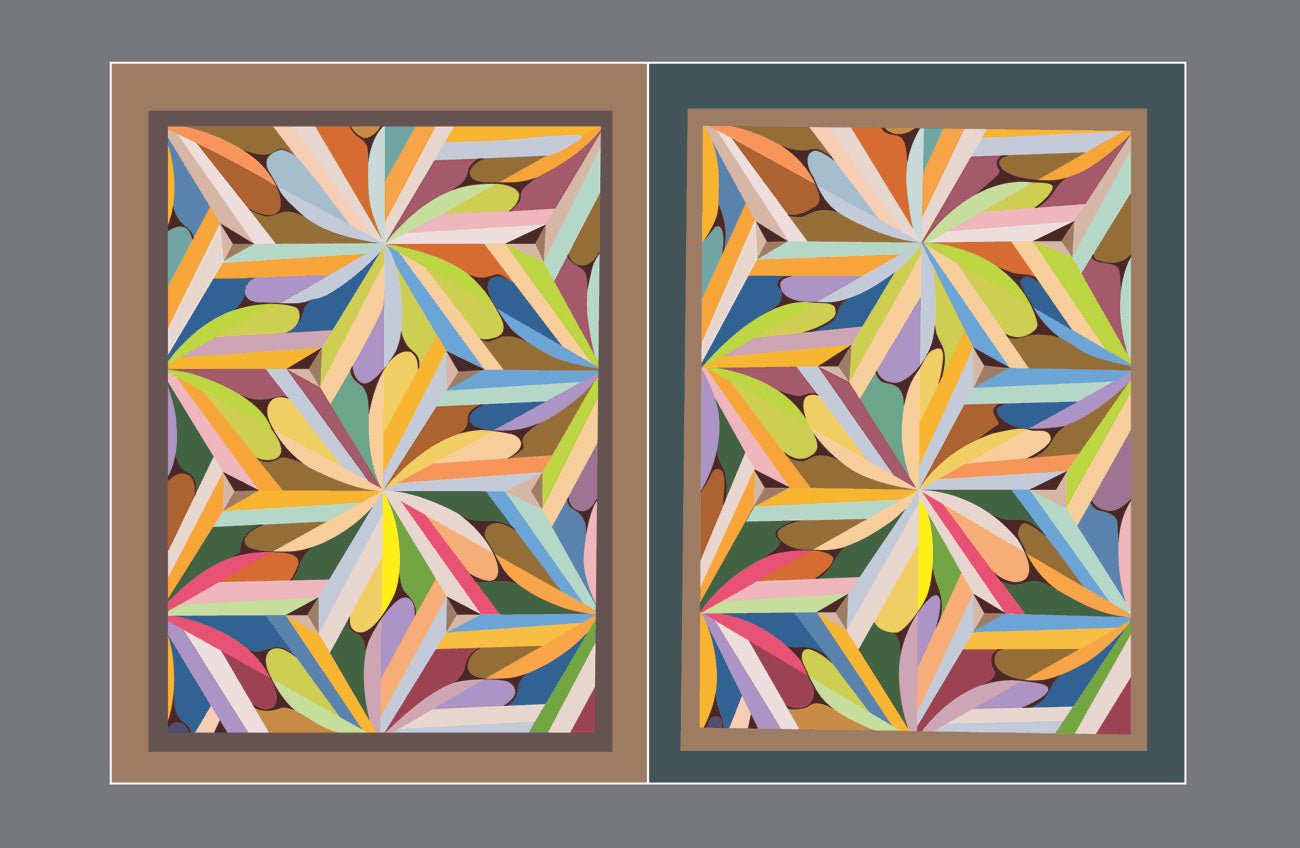 Harmony of Softness: Muted Tone Petals Bloom in Stereo Bliss - Stereo Art Prints